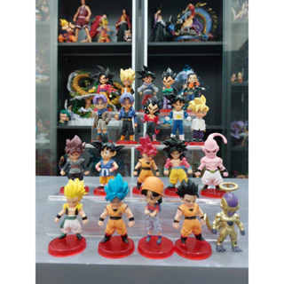 Mô Hình Dragon Ball Chibi Tổng hợp các nhân vật hàng đẹp  -  Mô hình Anime Bảy viên ngọc rồng cao 10 CM