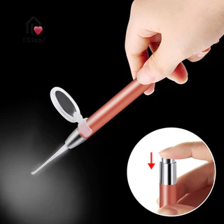 [Tdiepf] LED Baby Ear Wax Removal Cleaner Đèn pin Earpick Nội soi Penlight Cleaning MỚI