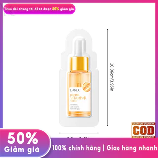 1.5ml Vitamin C Face Serum Hyaluronic Acid Essence Lines Fade Brighten Chống lão hóa Làm trắng da Dưỡng ẩm Sửa chữa Chăm sóc F