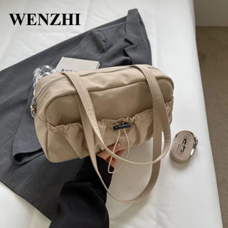 WENZHI túi xách nữ đeo chéo xách tay đi chơi trẻ trung mẫu mới thời trang cao cấp Popular Fashion Korean Dành Cho Nữ GDJ2430GEI 12Z240318