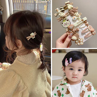 Trẻ Em Barrettes Bé Gái Bên Viền Kẹp Bé Cầu Vồng Mũ Công Chúa Nhỏ Dễ Thương Gãy Tóc Bb Kẹp Mỏ Vịt Kẹp