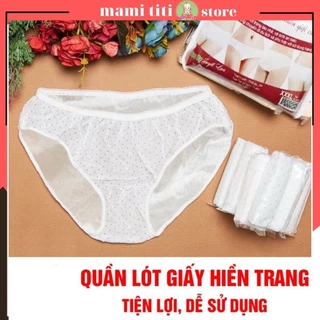 Quần lót giấy, Set 5 quần lót giấy dùng một lần tiện dụng sau sinh