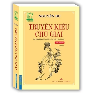 Sách - Truyện kiều chú giải -Bìa mềm - tái bản - Minh Thắng