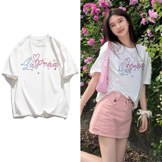 Nrvp [Thương hiệu mới 100% Cotton Unisex Áo thun ngắn tay độc đáo dành cho nữ Tee Baggy Nam Nữ Baggy Cổ tròn dáng rộng In Tee