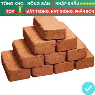 Đất nén hữu cơ dạng viên xơ dừa dinh dưỡng diệt trùng diệt khuẩn kháng bệnh tốt cho cây trồng rau củ cây cảnh tiện lợi