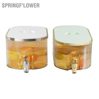 SpringF'lower Bình đựng nước uống PP Niêm phong tốt Mở lớn Chịu nhiệt độ đồ Ấm đun lạnh 5L