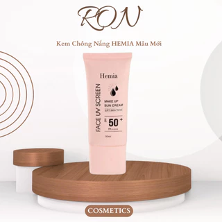 Kem chống nắng HEMIA dành cho mặt ( Hemia Hàn Quốc ) Hemia MaKe Up Sun Cream 50ml CHÍNH HÃNG!!