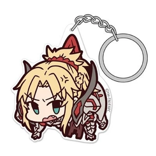 Móc khóa Fate/Apocrypha Saber of Red Saber of Black Phụ kiện trang trí túi xách Balo