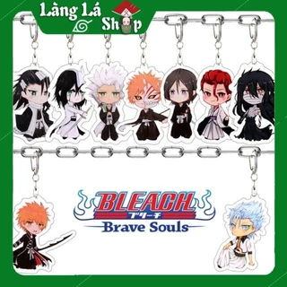 Móc khoá Mica anime Bleach (Sứ Giả Thần Chết) - Nhựa Cứng Acrylic In 2 mặt sắc nét (ảnh thật)