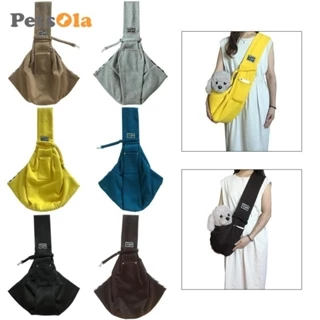 Petsola Pet Carrier, Túi Tote cầm tay Ví đeo vai mèo, có dây đeo, Túi Reisen Im Freien, để mang chó con nhỏ