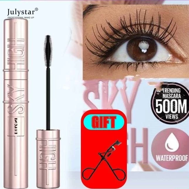 Mascara Chống Thấm Nước Dày Dài Uốn Không Sumdge Mascara Trang Điểm Mắt 2 Chiếc JULYSTAR