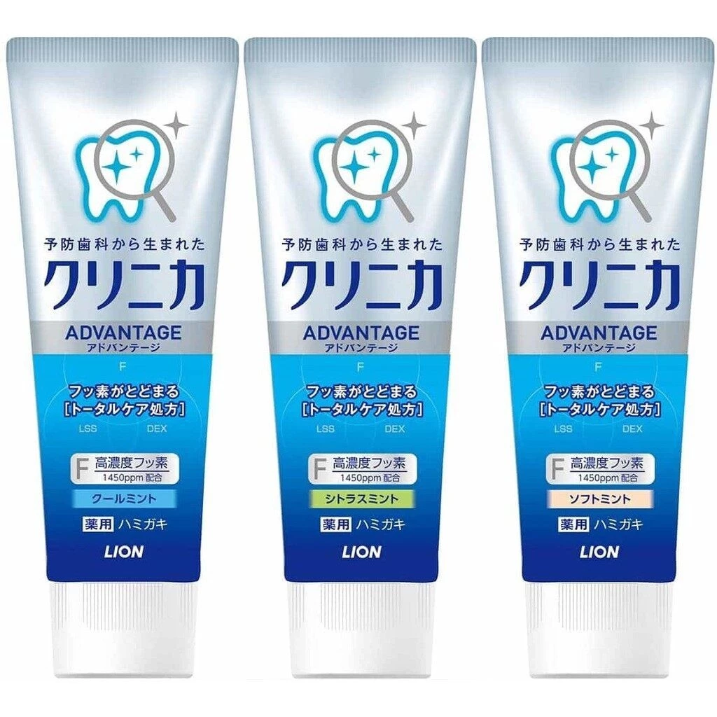 Lion Clinica Toothpaste Cool Mint / Citrus Mint 130g 【Direct from Japan】