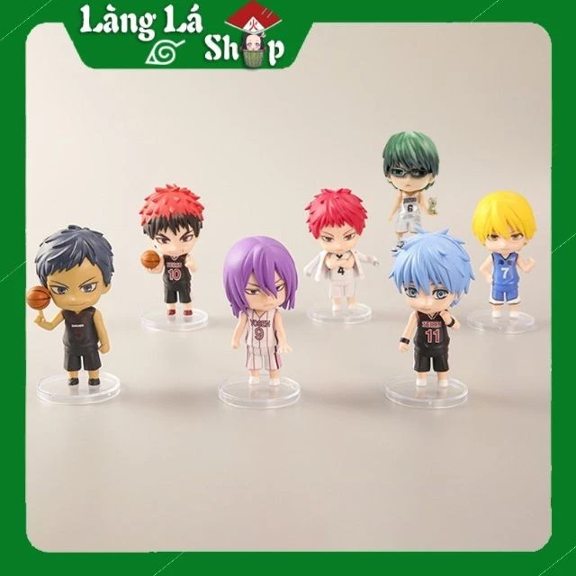 (Có lẻ) Combo Nhiều Mô hình Anime/Manga Kuroko no Basket (Tuyển thủ vô hình) Phong cách chibi Siêu xinh (Mẫu lớn nhỏ)