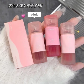 Shaqinuo Matte Lip Gloss Không dễ phai Lâu trôi Chống nước Không dễ nhúng cốc Son môi cầm tay