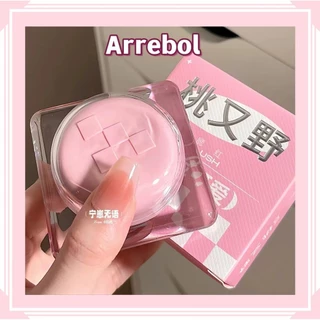 Arrebol Bubble Water Powder Blush Sửa chữa tinh tế Matte Expansion Contraction Eye and Cheek Blusher công dụng kép