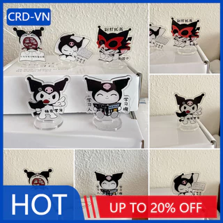 [CRD] Mô Hình Kuromi Bằng Acrylic Trong Suốt Để Bàn Trang Trí YK