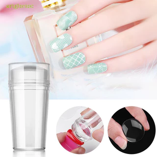 Aart Nails Design Clear Silicone Nail Art Scraper Nails Gel Nail Polish Stamping VN