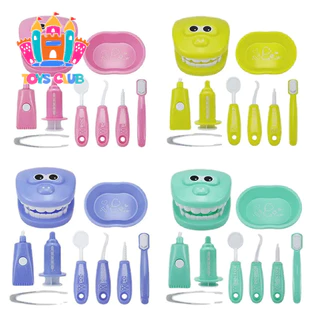 MONTESSORI EDUCATIONAL TOYS CHILDREN EARLY LEARNING DOCTORS DENTIST ROLE PLAY KITS KID INTELLIGENCE BRUSHING TOOTH TEACHING AIDS