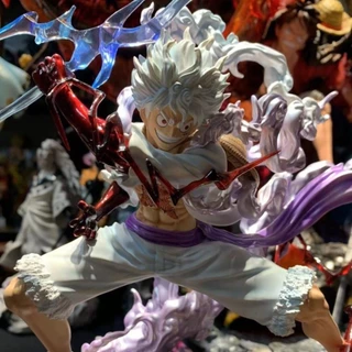 Anime One Piece Nhân Vật Luffy GEAR 5 Nika Sun God Lightning PVC Hành Động Hình Mô Hình Búp Bê Bộ Sưu Tập Đồ Trang Trí