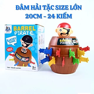 (Size to)Đồ chơi đâm hải tặc size lớn 24 kiếm, đồ chơi hải tặc vui nhộn cho cả gia đình-BINBUNSTORE