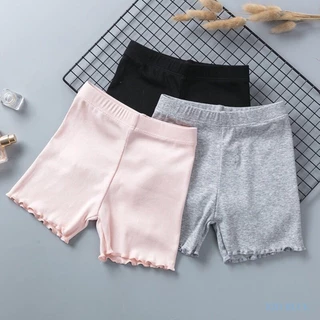 Quần legging ba điểm Cotton nguyên chất mùa hè dành cho trẻ em Quần short mỏng chống chói