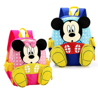 Ba Lô Cho Bé Mầm Non & Mẫu Giáo 2-6 Tuổi Mickey&Minnie BLV08