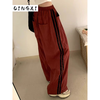 QINGXI quần ống rộng Quần Túi Hộp cozy High-quality chic New Style WGK2430P1P 13Z240327