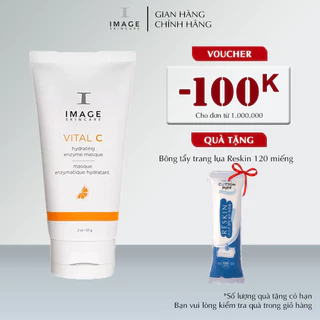 Mặt Nạ Dưỡng Ẩm Phục Hồi Da Nhạy Cảm, Dưỡng Trắng Da IMAGE Skincare Vital C Hydrating Enzyme Masque 57g