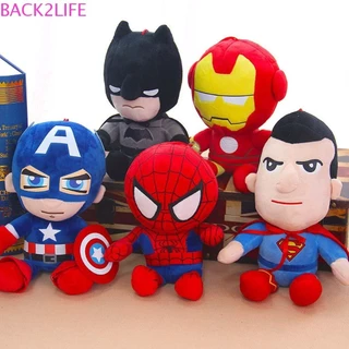 Back2life Marvel Avengers Đồ Chơi Mềm Cho Trẻ Em Đồ Chơi Nhồi Bông Siêu Nhân Captain America Người Nhện Đồ Chơi Sang Trọng