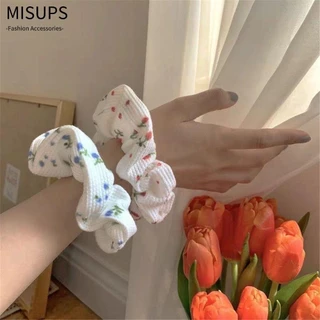 MISUPS Cột Tóc Scrunchies Phong Cách Cổ Điển Thời Trang Cho Nữ