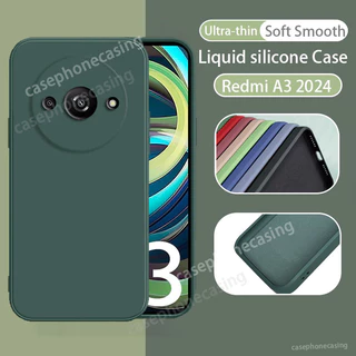 Vỏ TPU Cho Xiaomi Redmi A3 A 3 A2 A1 A2 + A1 + RedmiA3 Mia3 2024 Ốp Điện Thoại Silicon Lỏng Mềm Mượt Cảm Ứng Ốp Lưng Cho Redmy RedmiA3 A 3 A2Plus A1Plus