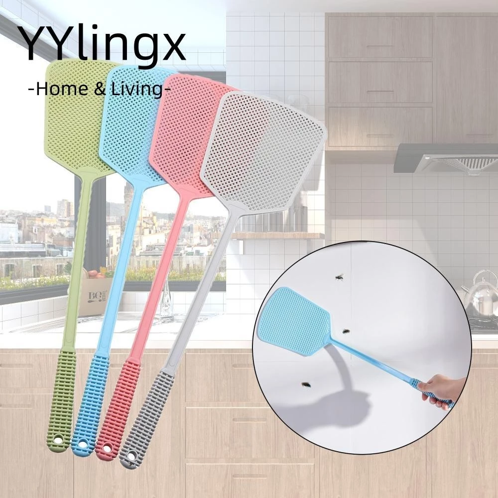 YYlingx Đập Ruồi Bằng Nhựa Dẻo Tiện Dụng Cho Mùa Hè