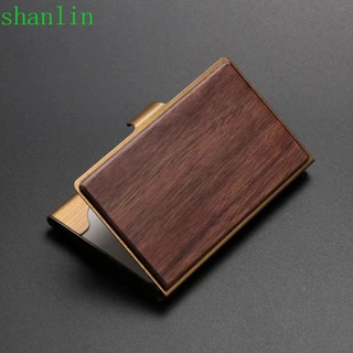 Shanlin Business Card Holder Nam Nữ Màn Hình Cao Cấp Stander Để Bàn Lưu Trữ Đồ Dùng Văn Phòng Thẻ Hộp Đựng