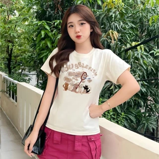 Áo Thun Baby Tee PINKSTORE29 In Hình Bubble Fish A51015