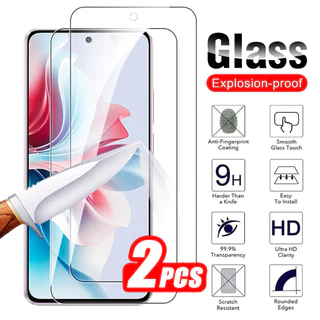 2 Chiếc Kính Cường Lực Cho Oppo Reno11 F 5G Kính Bảo Vệ Trên Opo Reno11 Reno 11 F Reno11F Tấm Bảo Vệ Màn Hình Phim