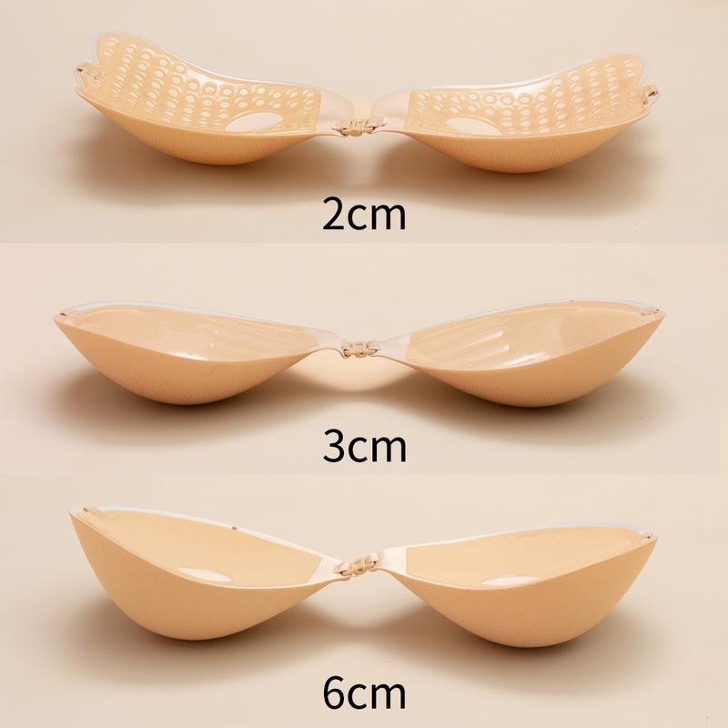 Áo Dán Ngực VISECRET BRA Nữ Áo Cài Trước Tạo Khe Mút Dày 2cm, 3cm, 6cm Tặng…