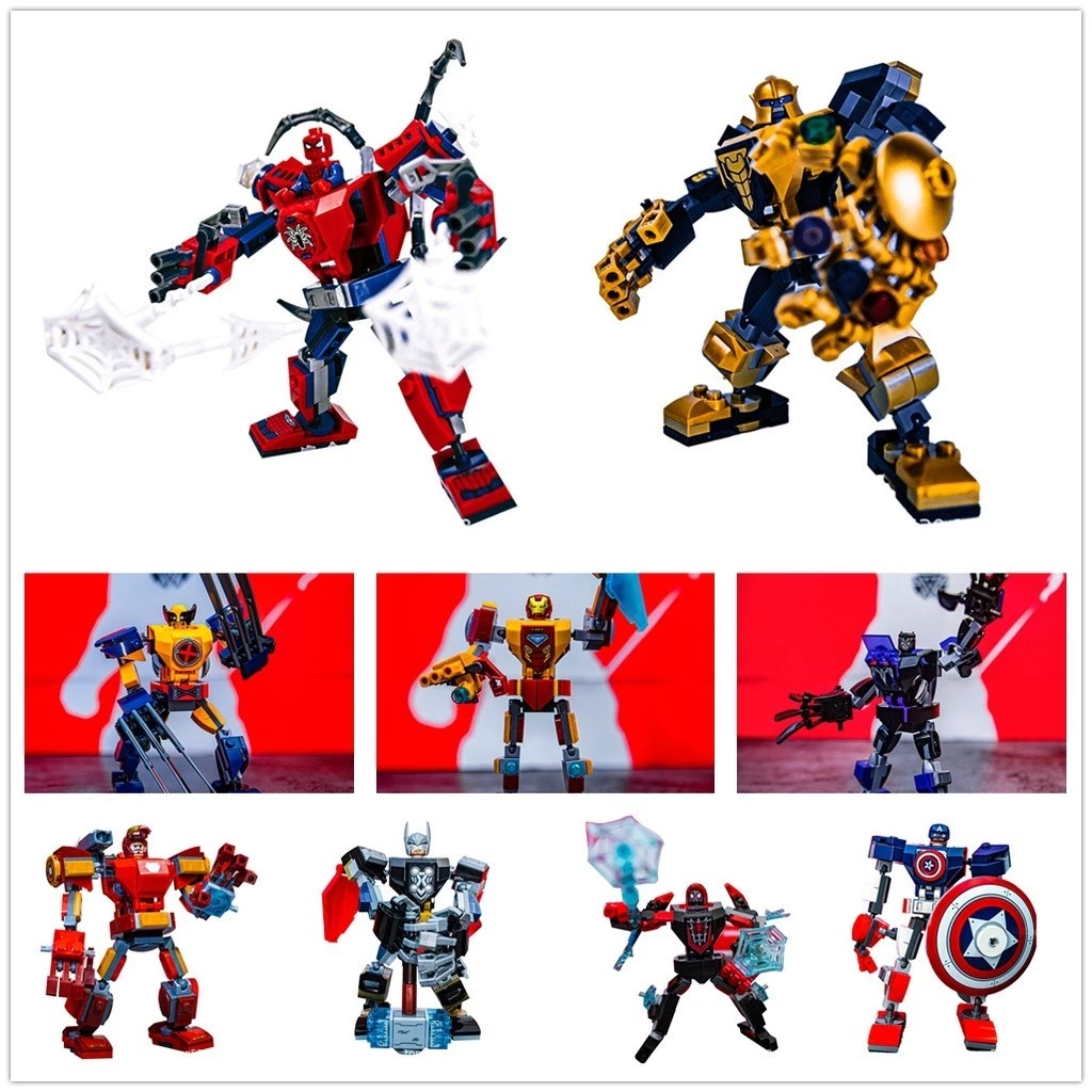 Lego Marvel Người Nhện Khối Xây Dựng Bộ Đồ Chơi Xây Dựng Siêu Anh Hùng Bộ Đồ Chơi Xây Dựng Với Minifigurre