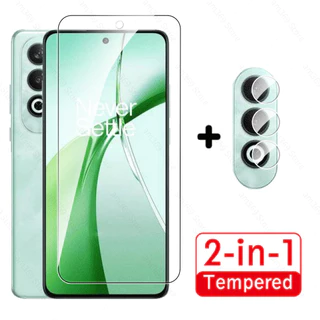 Kính cường lực phủ toàn bộ 2in1 cho OnePlus Nord CE4 Bảo vệ màn hình máy ảnh OnePlus Ace 3V One Plus NordCE4 NordCE 4 CE 4 5G Ace 3V 2024 6,74 inch Phim bảo vệ