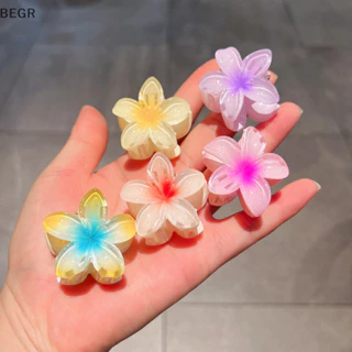 [Be] Kẹp Tóc Hoa 4.5cm Hawaii Plumeria Tóc Vuốt Hoa Đi Biển Barrettes Kẹp Tóc Cho Nữ Kẹp Tóc Cua Cho Kẹp Tóc vn