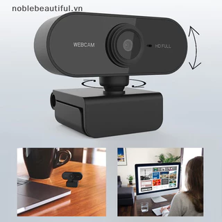[Noblebeautiful] Webcam Elough 2K HD Cho Máy Tính Để Bàn Laptop Máy Tính Mini USB Web Camera Có Micro Web Cam Cho YouTube Skype [VN]