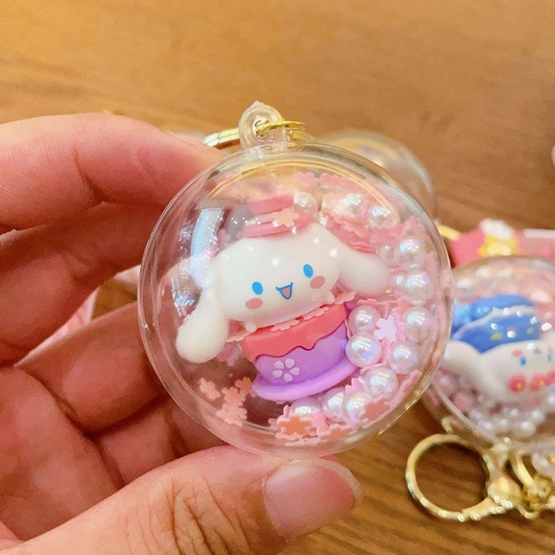 Móc Khóa Hình Hoa Anh Đào Sanrio Hồng Dễ Thương