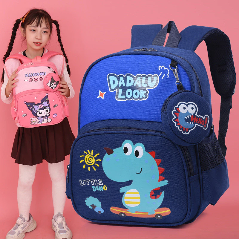 Mẫu Giáo schoolbag Bé Gái Dễ Thương Hoạt Hình Túi Bé Trai Bé Đeo Vai Túi moe Nhẹ Trẻ Em Ba Lô Nhỏ