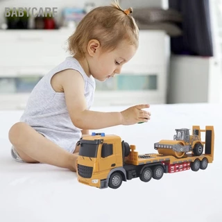 Babycare RC Bán Xe Tải Có Kéo Âm Nhạc Thực Tế Kích Thước Lớn Chống Trượt Bánh Điều Khiển Từ Xa Xây Dựng Đồ Chơi