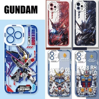 Ốp điện thoại Dành Cho Samsung Galaxy A14 A13 A12 A51 A71 A03 A52 A53 A50 A30 A32 A42 A23 Vỏ Anime Gundam Nhật Bản Silicon Ốp điện thoại Hoạt Hình Mát Trong Suốt Bảo Vệ Toàn Diện