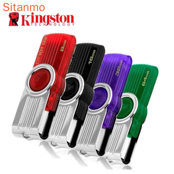 Kingston DT101 Pen Drive USB 2.0 Mini Memory Stick Plug and Play Chống nước 2GB 4GB 8GB 16GB 32GB 64GB 128GB