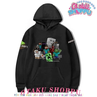 HIT Mẫu áo Hoodie Minecraft cực chất giá siêu rẻ /uy tín chất lượng