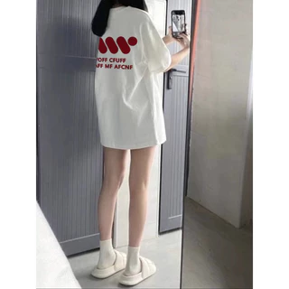 Nrvp Mới 100% Cotton Unisex Áo Thun Nữ Tay Ngắn Rời Plus Size 5XL Nữ Tee Baggy Nam Nữ Baggy Cổ Tròn Áo