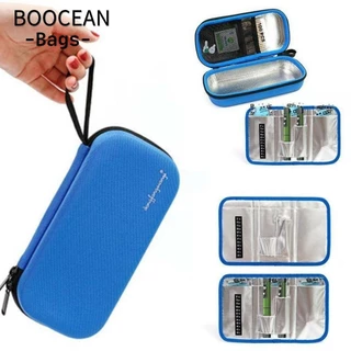 BOOCEAN Túi làm mát Insulin Túi di động dành cho người tiểu đường không có Gel Medicla Cooler