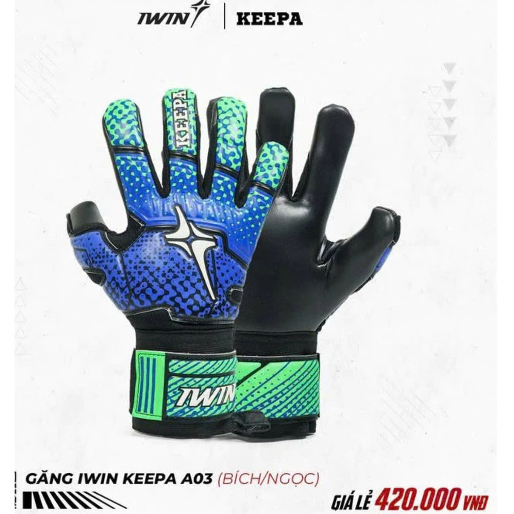 Găng Tay Thủ Môn Iwin Keepa A03 | Găng Tay Thủ Môn Có Xương Giá Tốt