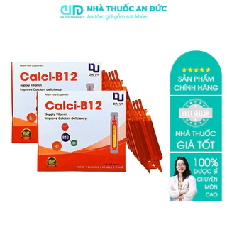 Bổ Sung Calci B12 Chống Thiếu Máu Calxi B12 Đại Uy - Nhà Thuốc An Đức